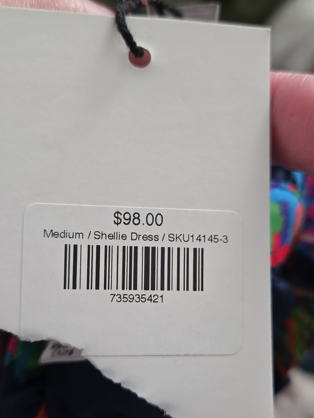 THML Multi Seashell Button Front Dress - Picture 11 of 11